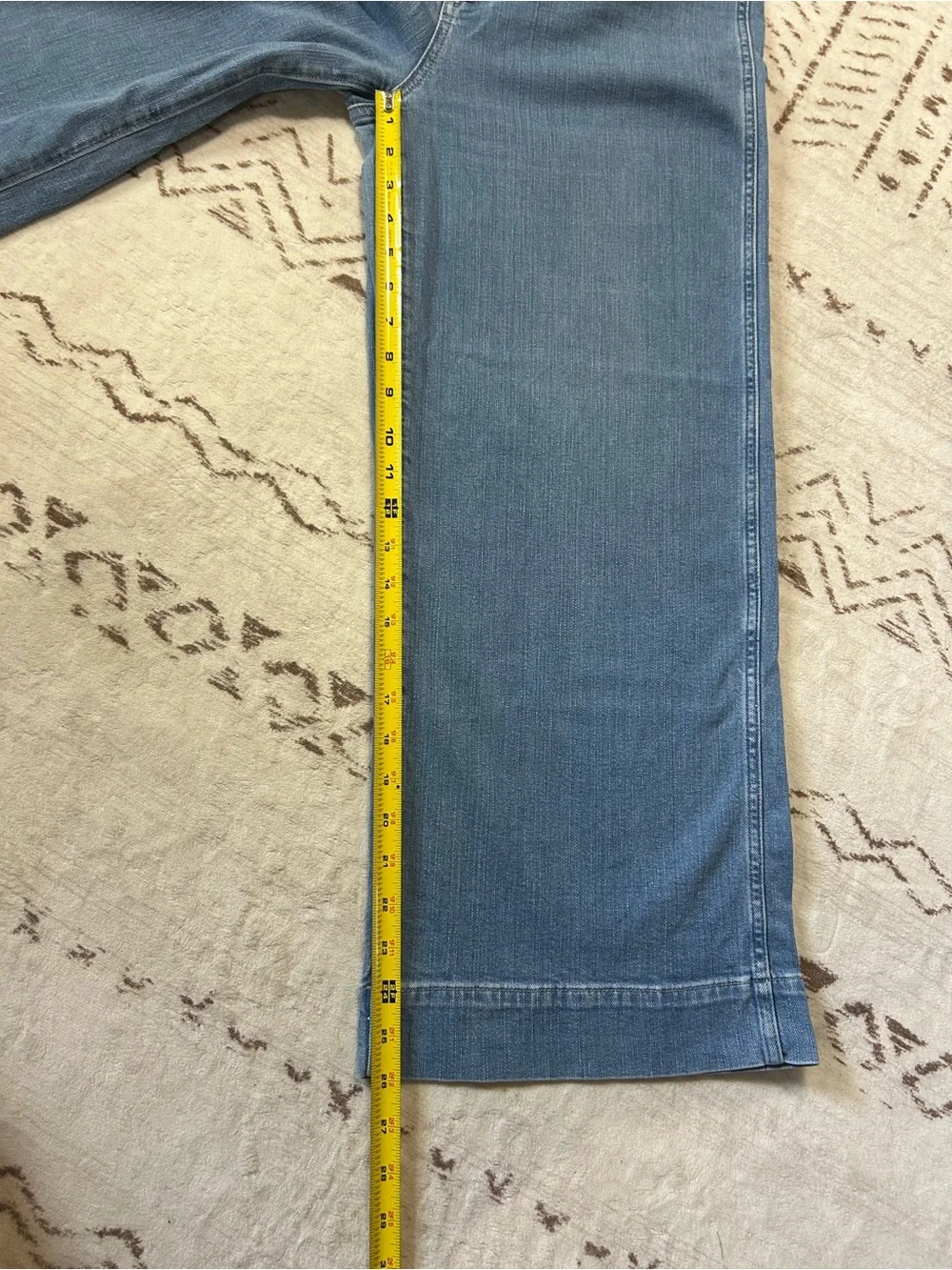Madewell Emmett Wide Leg Crop Jeans Size 30 Light Wash High Rise Quiet Luxury